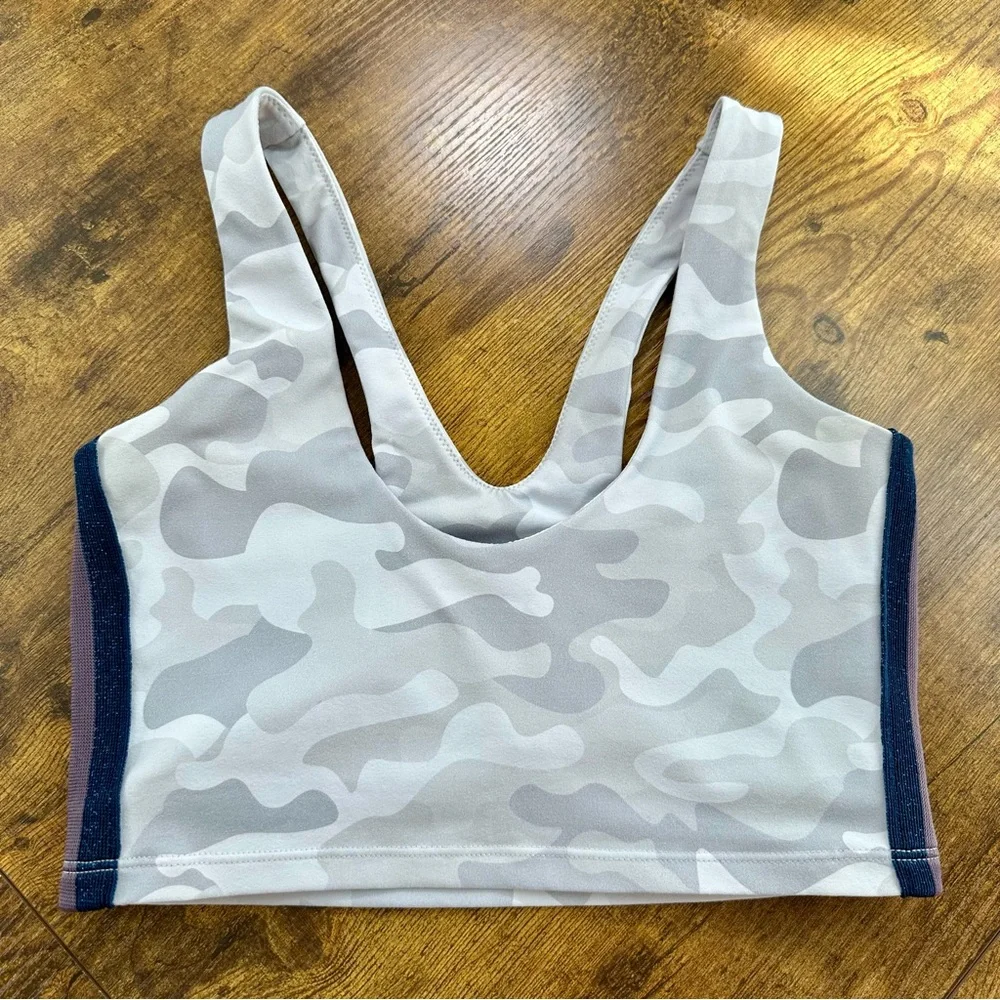 Spiritual Gangster Winter White and Gray Camo Shakti Brami, Small